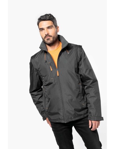 K-KA639-SCORE - DETACHABLE-SLEEVED BLOUSON JACKET